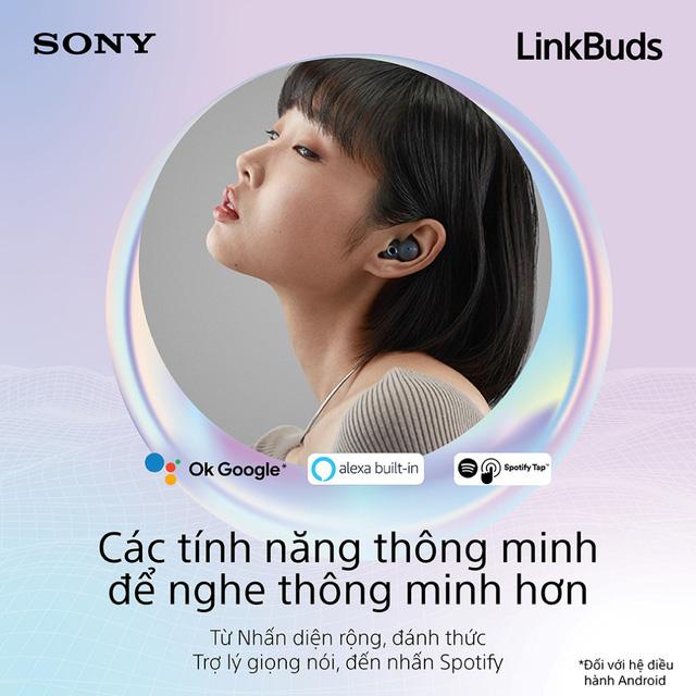 Sony ra mắt tai nghe Truly Wireless LinkBuds dành cho giới trẻ - Ảnh 4.