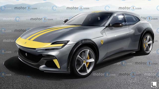 Photoshop Ferrari Purosangue để nhìn ra thiết kế tổng thể: Roma cỡ lớn, có đủ sức cạnh tranh Lamborghini Urus? - Ảnh 2.