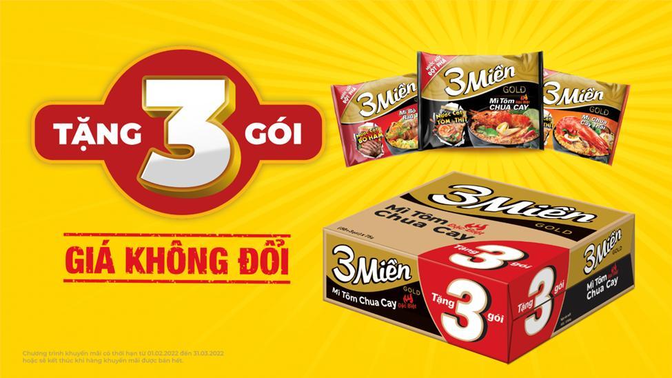 Mì 3 Miền nước cốt siêu ngon, siêu “hời” với khuyến mãi khủng - Ảnh 1.