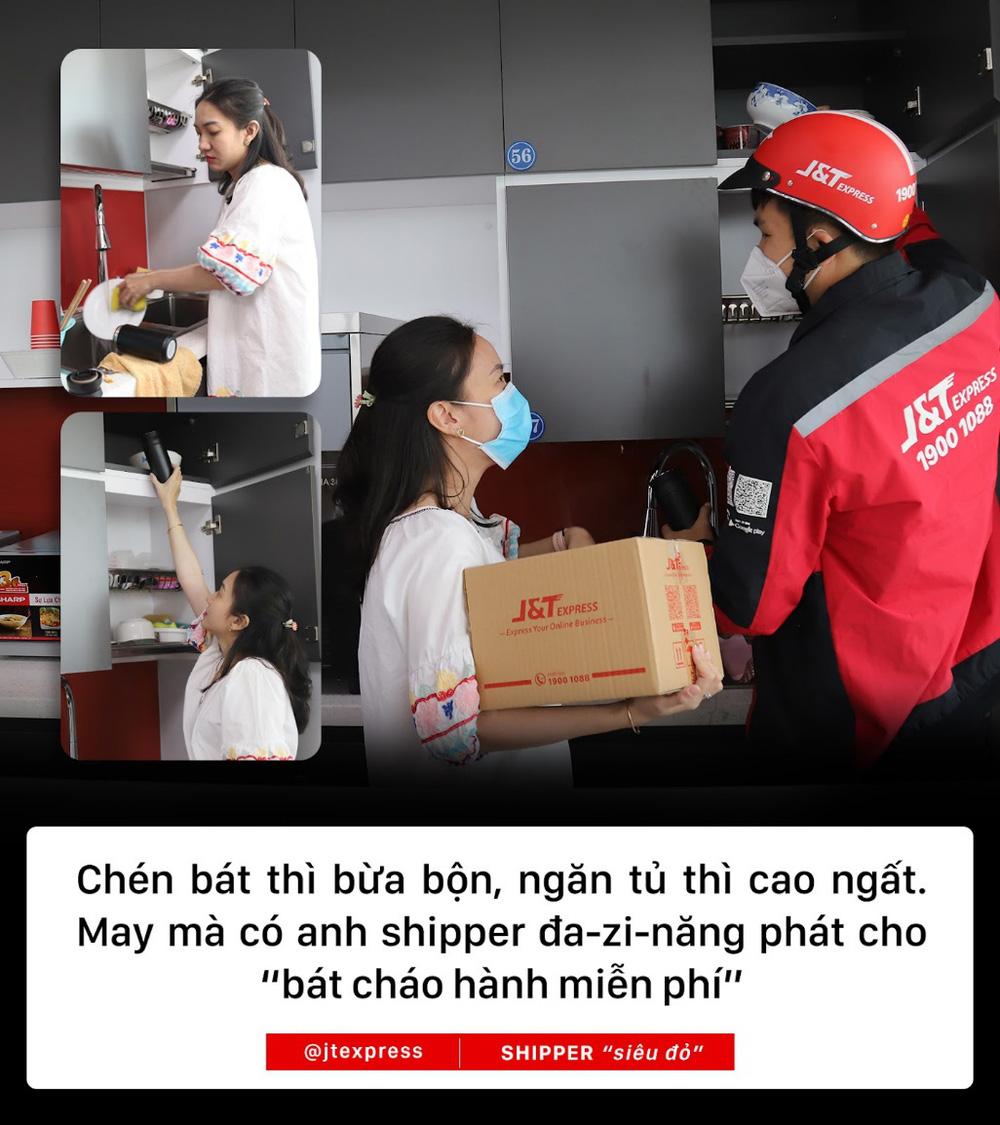 “Hơn xíu, Đỏ xíu” - Sự đáng yêu đến từ những anh shipper - Ảnh 1. “Hơn xíu, Đỏ xíu” - Sự đáng yêu đến từ những anh shipper - Ảnh 1.