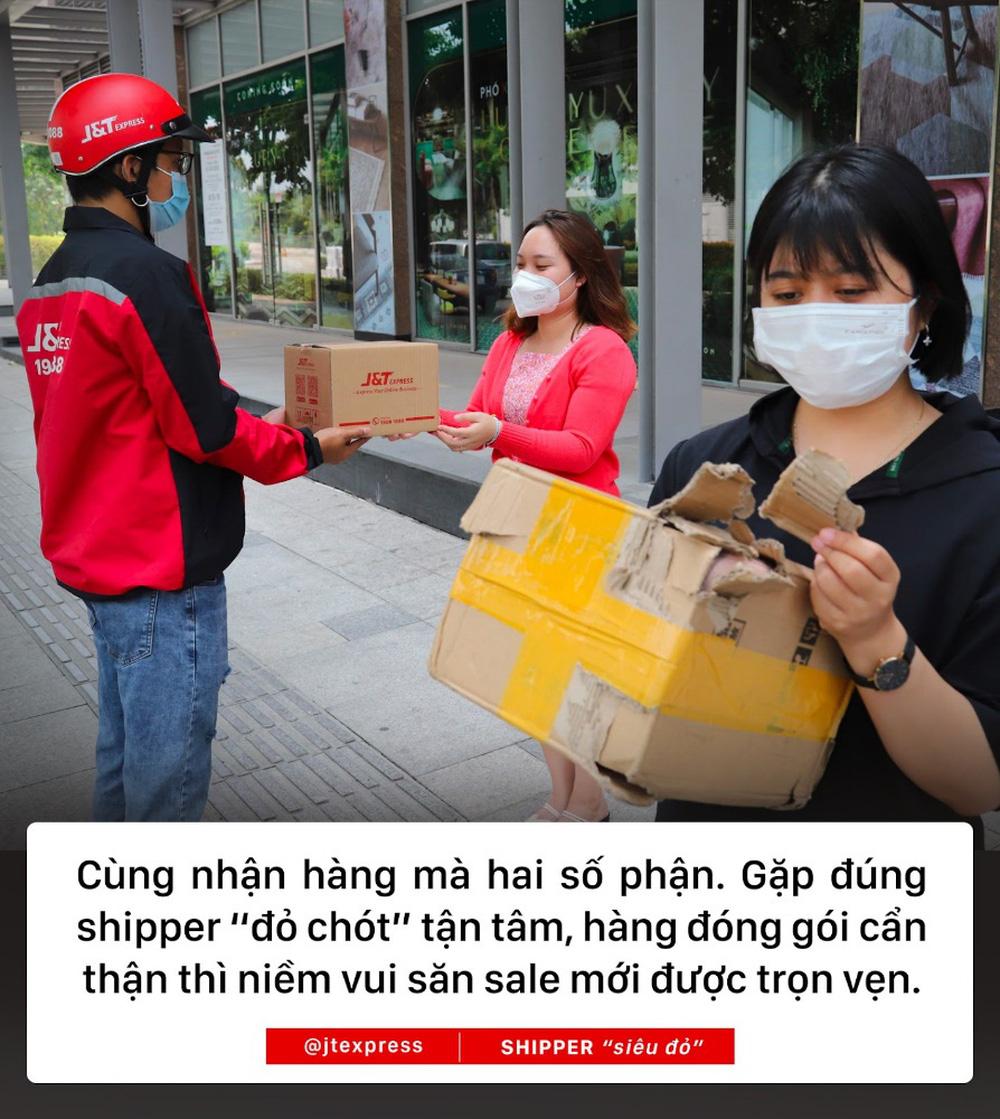 “Hơn xíu, Đỏ xíu” - Sự đáng yêu đến từ những anh shipper - Ảnh 3. “Hơn xíu, Đỏ xíu” - Sự đáng yêu đến từ những anh shipper - Ảnh 3.