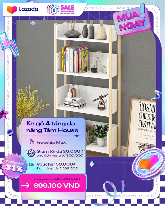 “Sale to thế kỷ” đến 29/3, gợi ý chị em tân trang nhà cửa cùng loạt đồ decor giá mê ly, sang-xịn-mịn khỏi bàn - Ảnh 3.