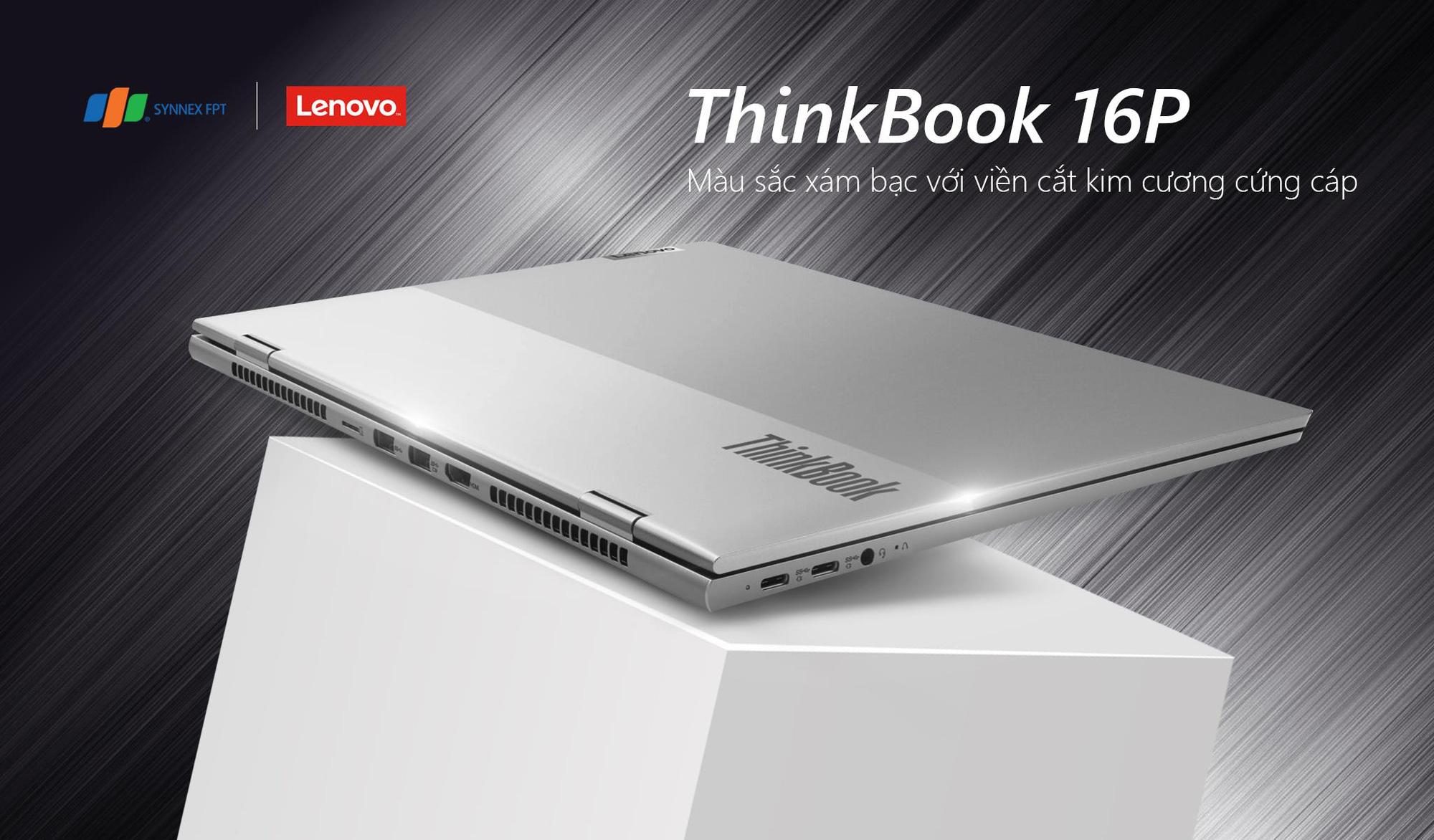 Lenovo ThinkBook 16P Gen2: ‘Công cụ sáng tạo hoàn hảo’ - Ảnh 2.