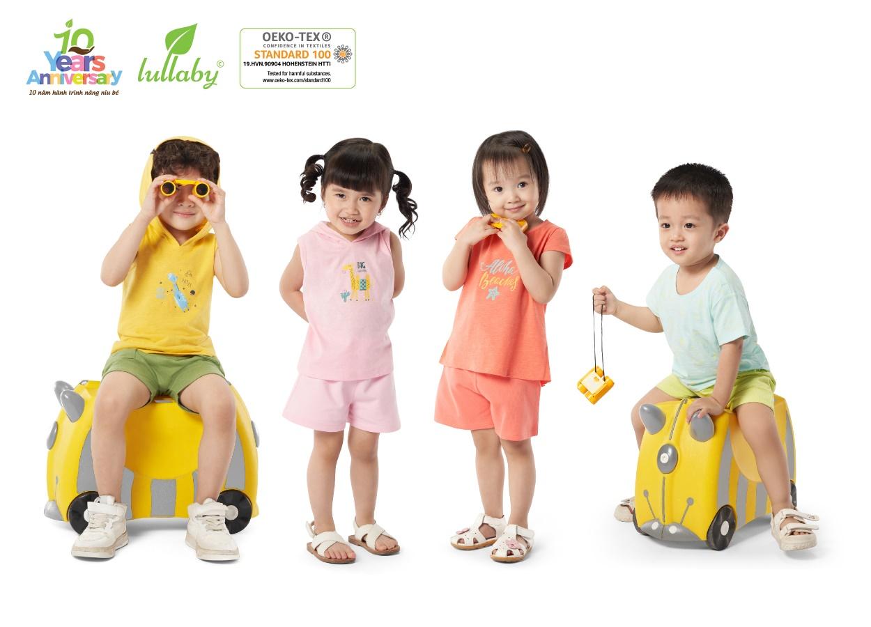 Mùa hè trọn vẹn và dễ chịu cho bé với trang phục Lullaby - Ảnh 3.