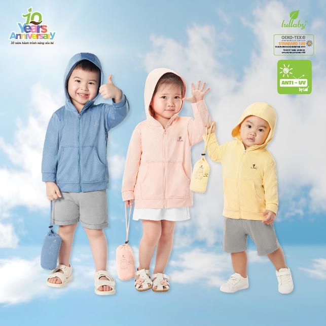 Mùa hè trọn vẹn và dễ chịu cho bé với trang phục Lullaby - Ảnh 4.