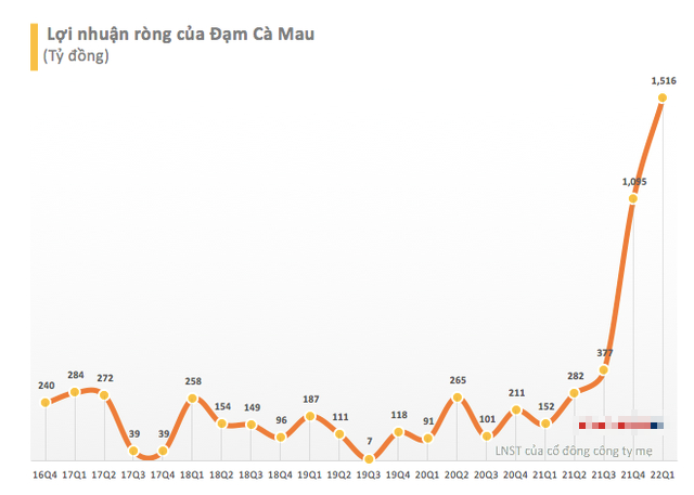 Giá phân bón đạt đỉnh, quý 1 Đạm Cà Mau (DCM) lãi kỷ lục, gấp 10 lần cùng kỳ - Ảnh 2.