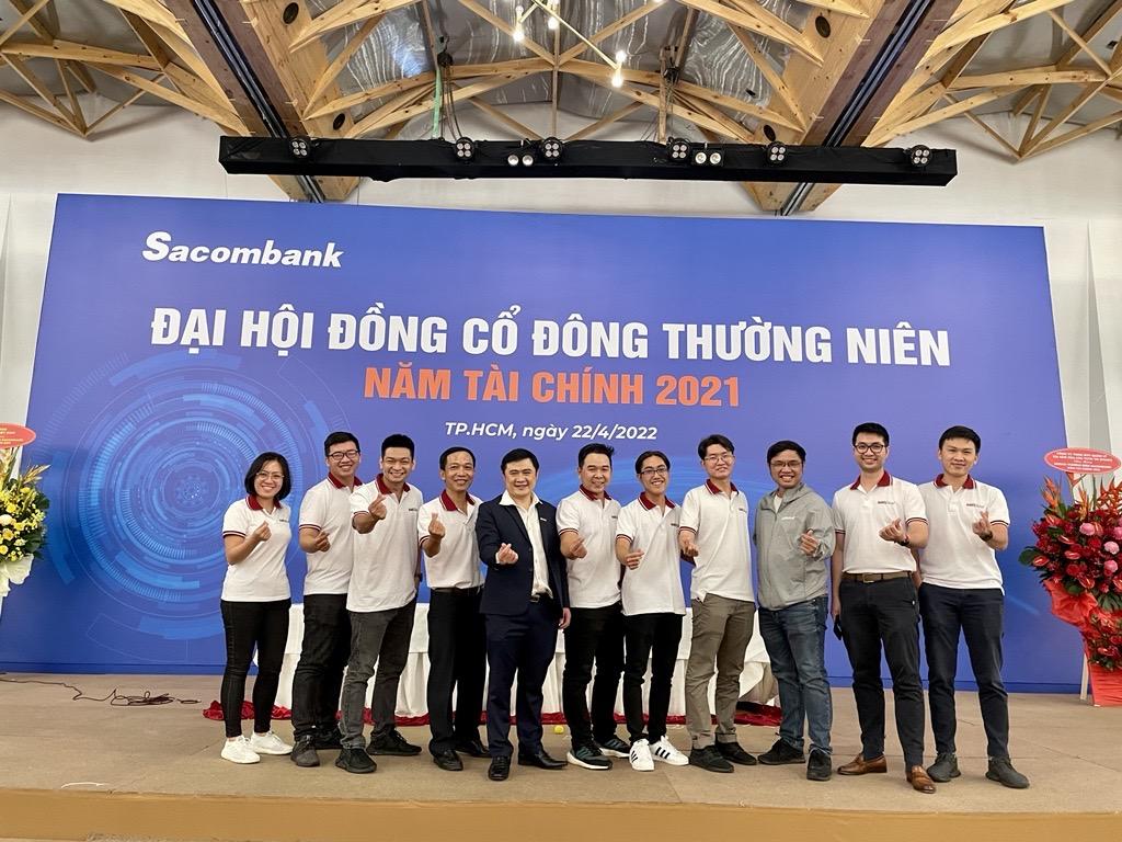 Softline triển khai thành công kênh phát trực tuyến ĐHCĐ năm tài chính 2021 của Sacombank - Ảnh 2.