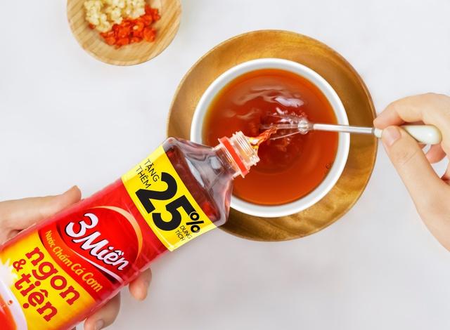 Tặng thêm 25% dung tích, Nước chấm cá cơm 3 Miền ngon và tiện giúp hội nội trợ thỏa sức nấu nhiều món ăn ngon - Ảnh 3.