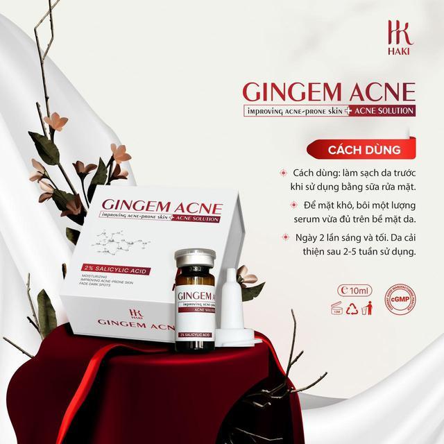 Gingem Acne ngăn ngừa mụn, mờ vết thâm, cho làn da sáng rạng ngời - Ảnh 3.
