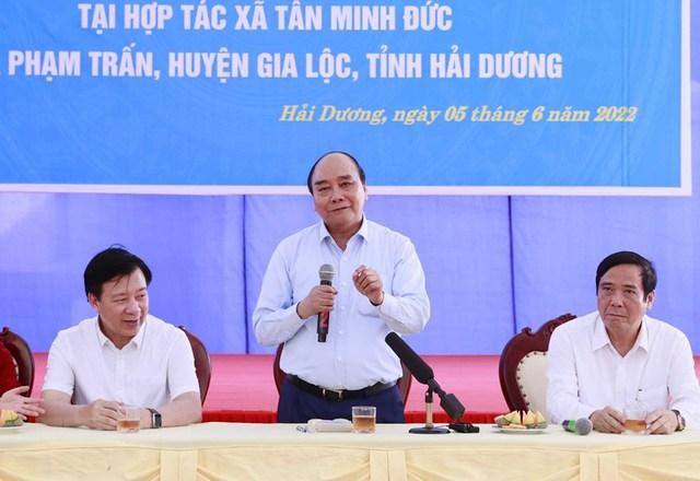 Chủ tịch nước Nguyễn Xuân Phúc thăm, tặng quà Hội Người cao tuổi Hải Dương - Ảnh 1.