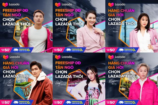 Bất ngờ: Loạt sao Bắc Nam phủ sóng khắp đường phố Hà thành cùng lời khẳng định mạnh mẽ Chọn Lazada thôi! - Ảnh 4.