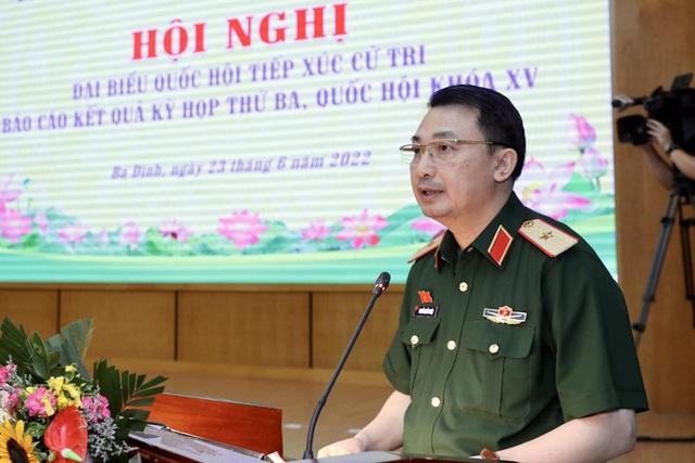 Hình ảnh Tổng Bí thư Nguyễn Phú Trọng tiếp xúc cử tri tại Hà Nội  - Ảnh 9.