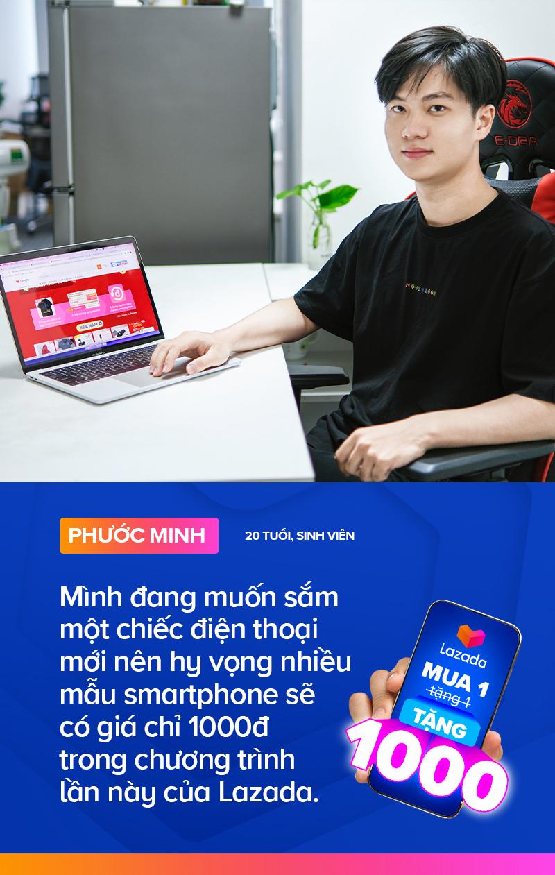 Không chỉ các chị mà cả… các anh cũng túm tụm bàn tán độ thực hư chuyện “Mua 1 tặng 1000” của Lazada - Ảnh 4.