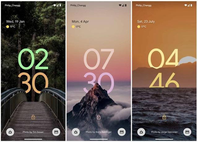 Màn hình khóa Android sẽ trông như thế này nếu dựa trên iOS 16 - Ảnh 2. Màn hình khóa Android sẽ trông như thế này nếu dựa trên iOS 16 - Ảnh 2.