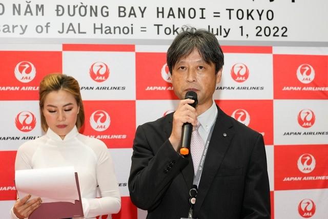 Japan Airlines kỷ niệm 20 năm mở đường bay Hà Nội - Tokyo - Ảnh 1. Japan Airlines kỷ niệm 20 năm mở đường bay Hà Nội - Tokyo - Ảnh 1.