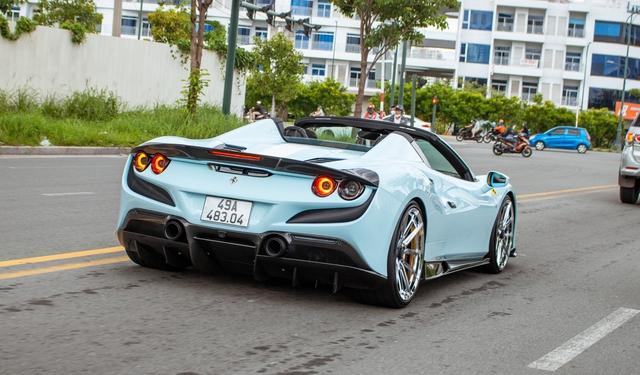 Ferrari F8 Spider độ ngoại thất tiền tỷ độc nhất Việt Nam: Bộ mâm là tâm điểm chú ý - Ảnh 3.