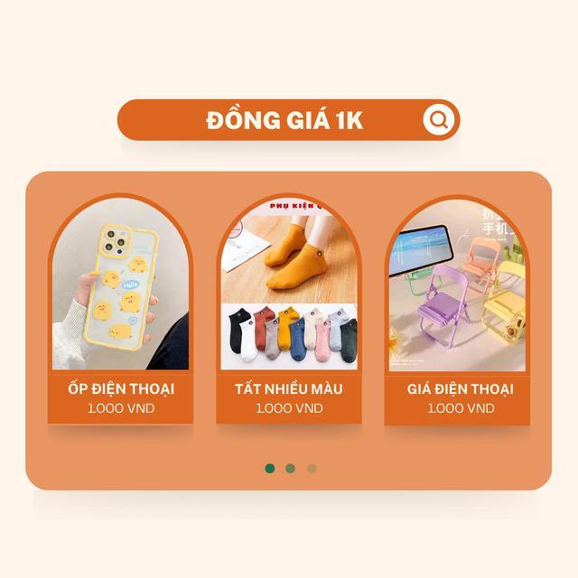 Bộ sưu tập đồng giá 1K chính thức cập bến Shopee, dân chơi hệ săn sale mau tập hợp! - Ảnh 3.