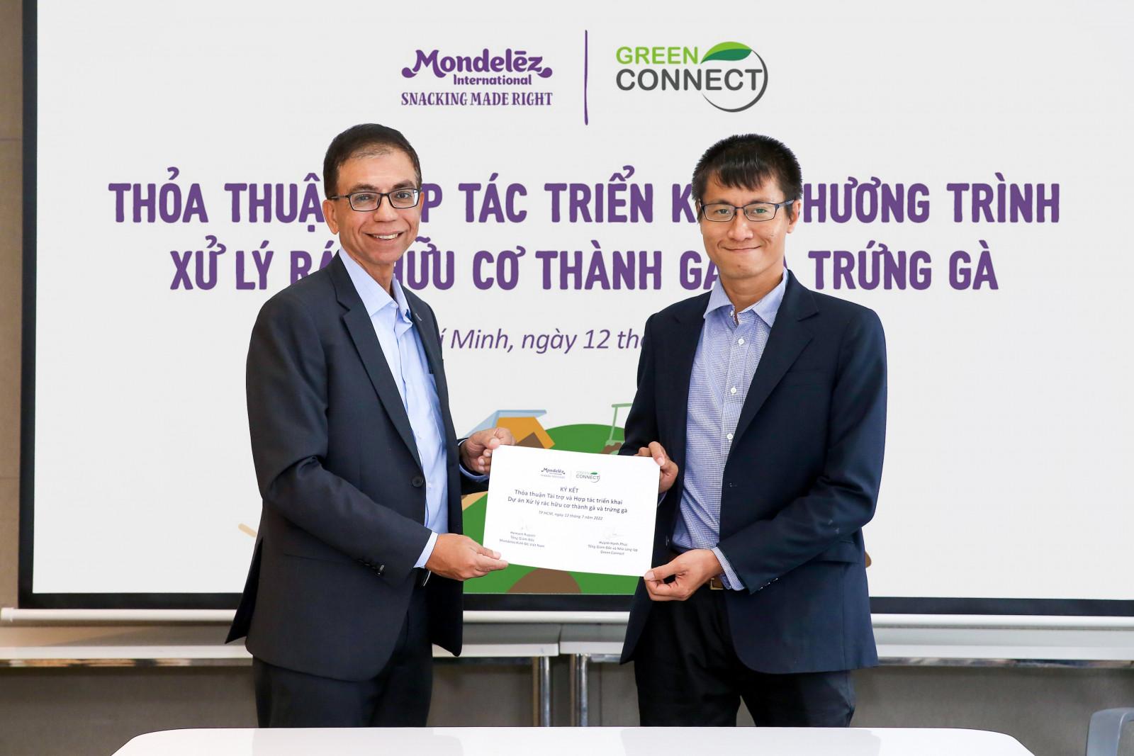 Mondelez Kinh Đô thực hiện kinh tế tuần hoàn thông qua dự án Xử lý rác hữu cơ thành gà và trứng gà - Ảnh 1