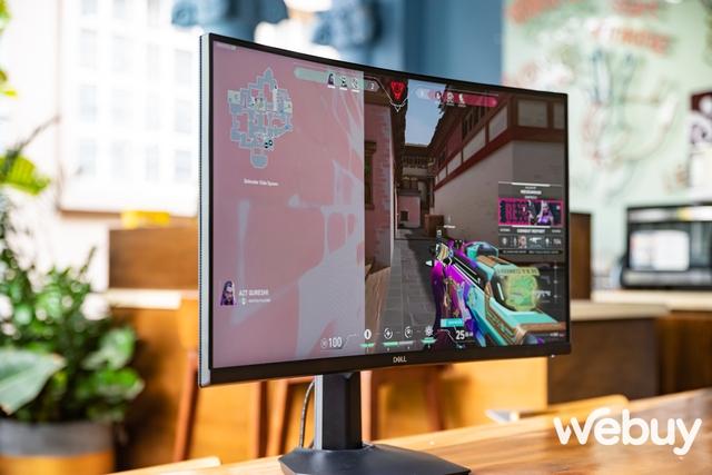 Trải nghiệm nhanh Dell S2722DGM: màn hình cong chuyên game 27 inch, tần số quét 165Hz, tốc độ đáp ứng 1ms - Ảnh 14.