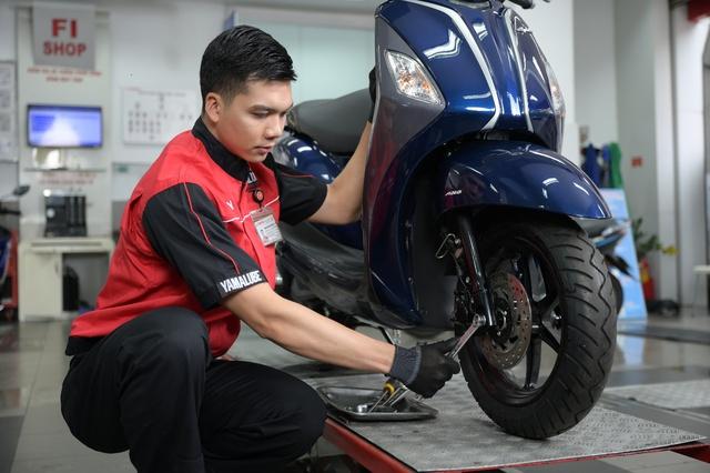 Cách tiết kiệm thời gian khi đi bảo dưỡng xe máy - Ảnh 1.