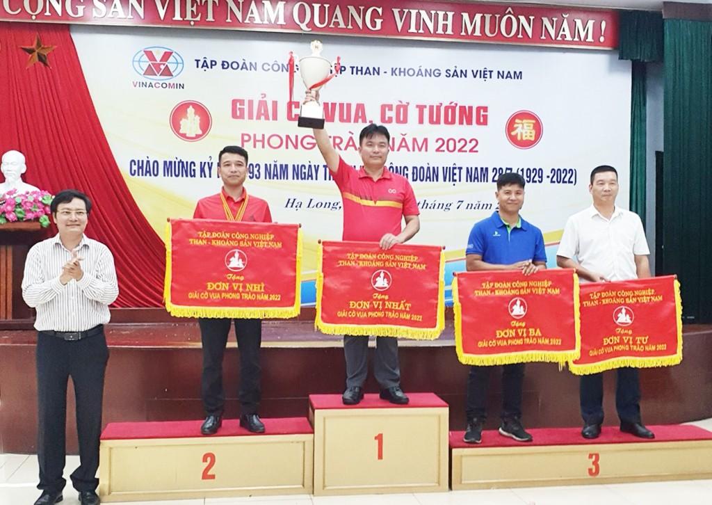 Cờ vua Quacontrol thăng hạng tại Giải Cờ vua - Cờ tướng phong trào TKV 2022