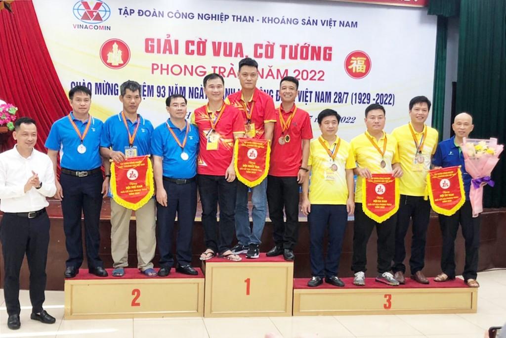 Cờ vua Quacontrol thăng hạng tại Giải Cờ vua - Cờ tướng phong trào TKV 2022