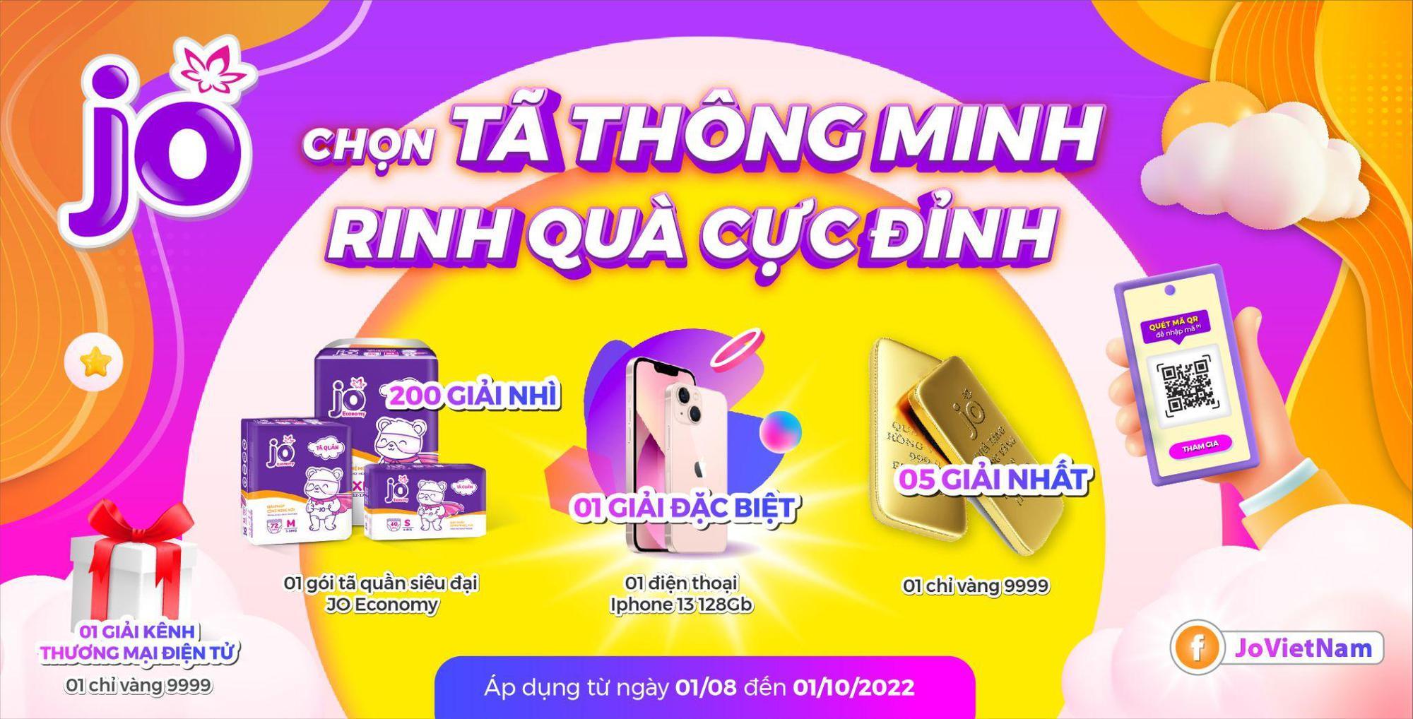 Mua Jo sạch thoáng, trúng vàng và iPhone - Ảnh 1.