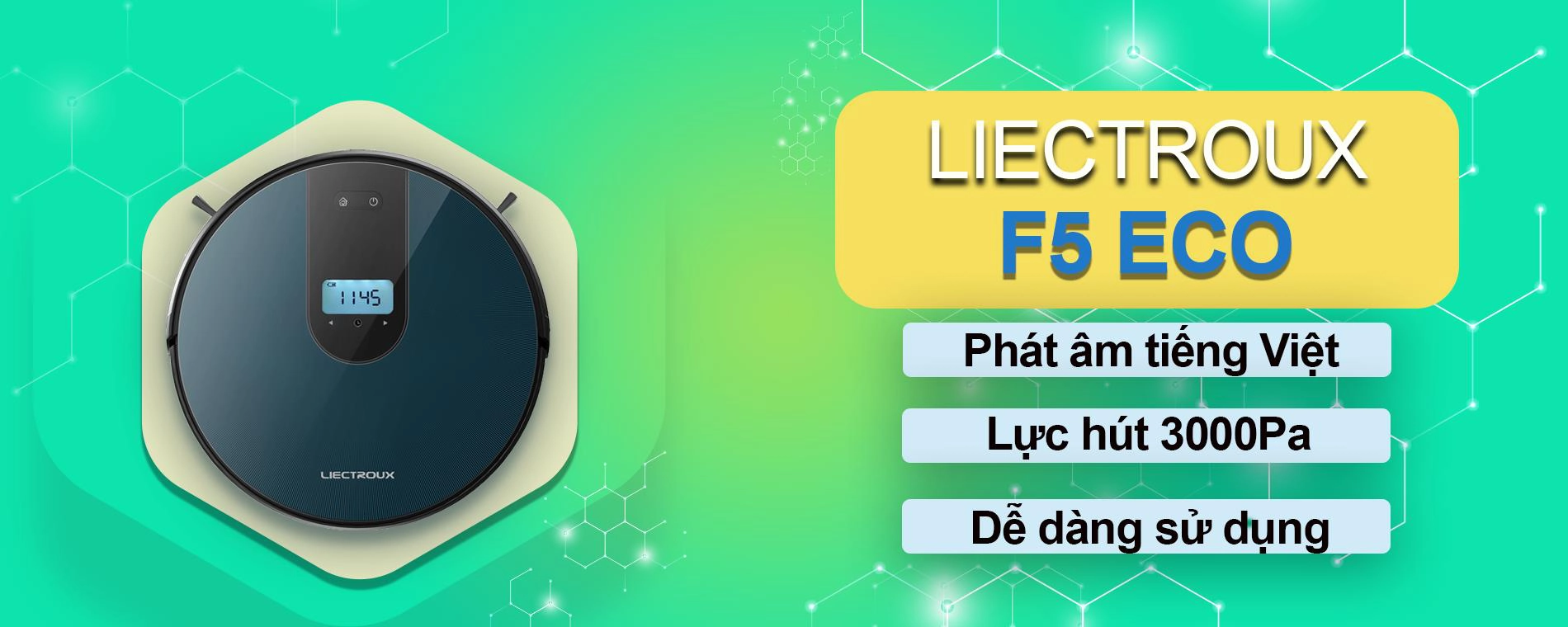 Các tính năng đáng giá của robot hút bụi lau nhà LIECTROUX F5ECO - Ảnh 1.