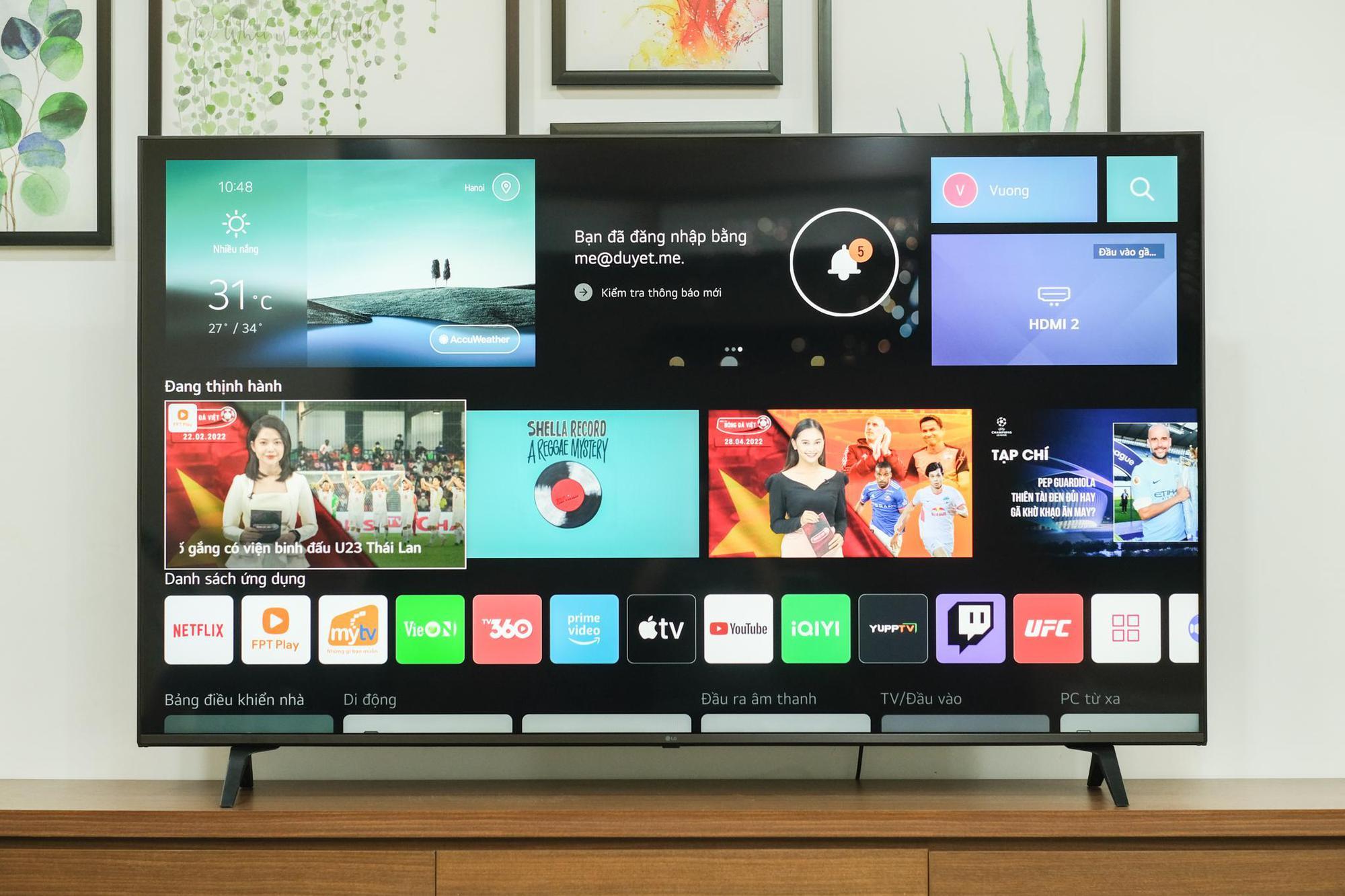 Trải nghiệm điện ảnh đích thực với TV LG UHD 2022 - Ảnh 4.