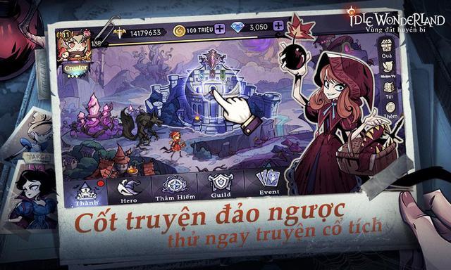 Tựa game nhập vai cổ tích đảo ngược bóng tối Idle Wonderland chính thức ra mắt ngày mai 31/8 - Ảnh 3.