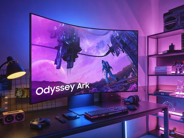 Samsung ra mắt màn hình gaming 55 inch, 4K 165Hz, giá 76 triệu đồng - Ảnh 1.