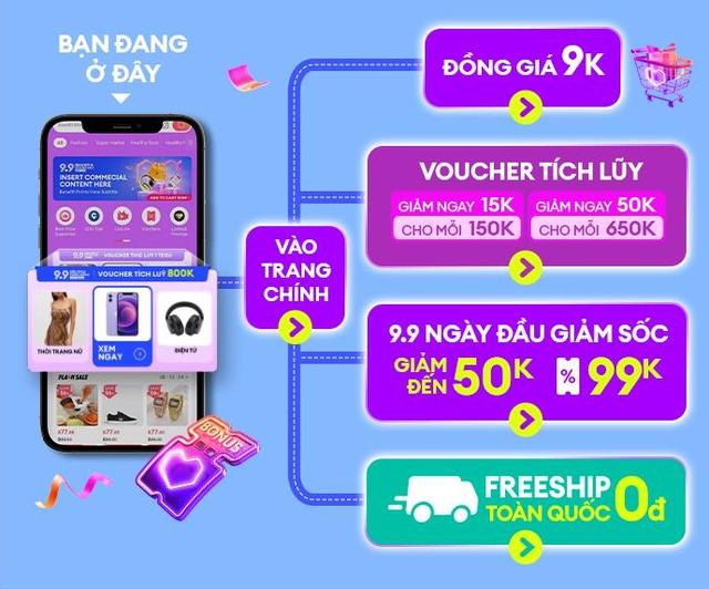 Siêu sale chính hãng Lazada rộn ràng 9/9 - 11/9, canh giờ vàng chốt đơn từ hôm nay! - Ảnh 1.