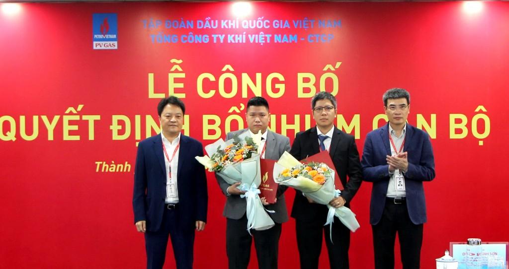 Công bố quyết định bổ nhiệm 2 Phó Giám đốc PV GAS Trading