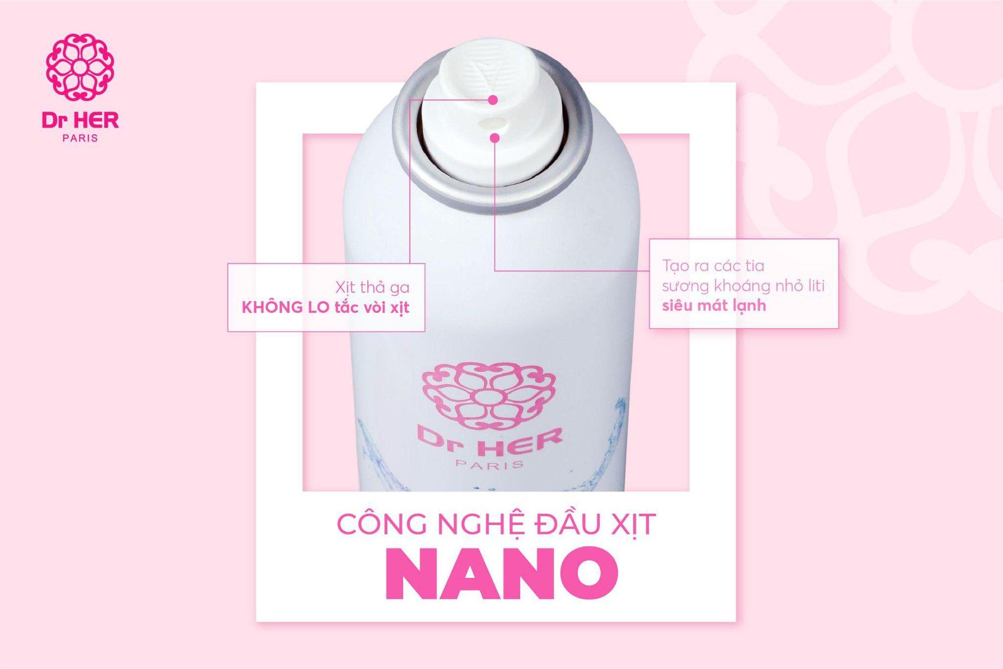 Xịt khoáng Dr HER "được lòng" giới trẻ - Ảnh 1.