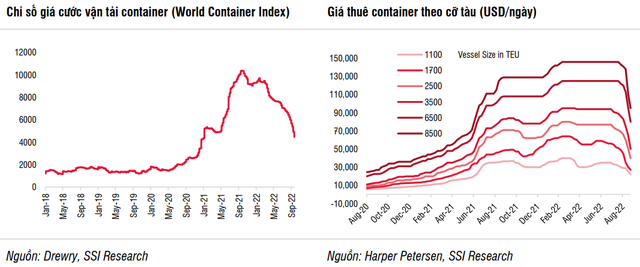 Sẽ không có mùa cao điểm trong năm 2022, cơ hội nào khi giá cổ phiếu vận tải biển đã chiết khấu hàng chục phần trăm sau vài tháng? - Ảnh 2.