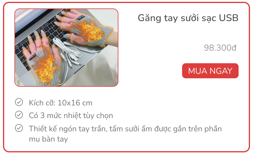 Găng tay mùa đông giờ nghe gọi được như điện thoại, tự sưởi kiêm chạm cảm ứng thông minh - Ảnh 4.