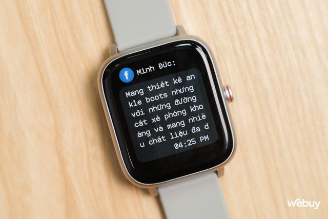 Smartwatch chính hãng giá 690,000 đồng có khung viền nhôm, loa và mic thoại, pin 7 ngày - Ảnh 17.