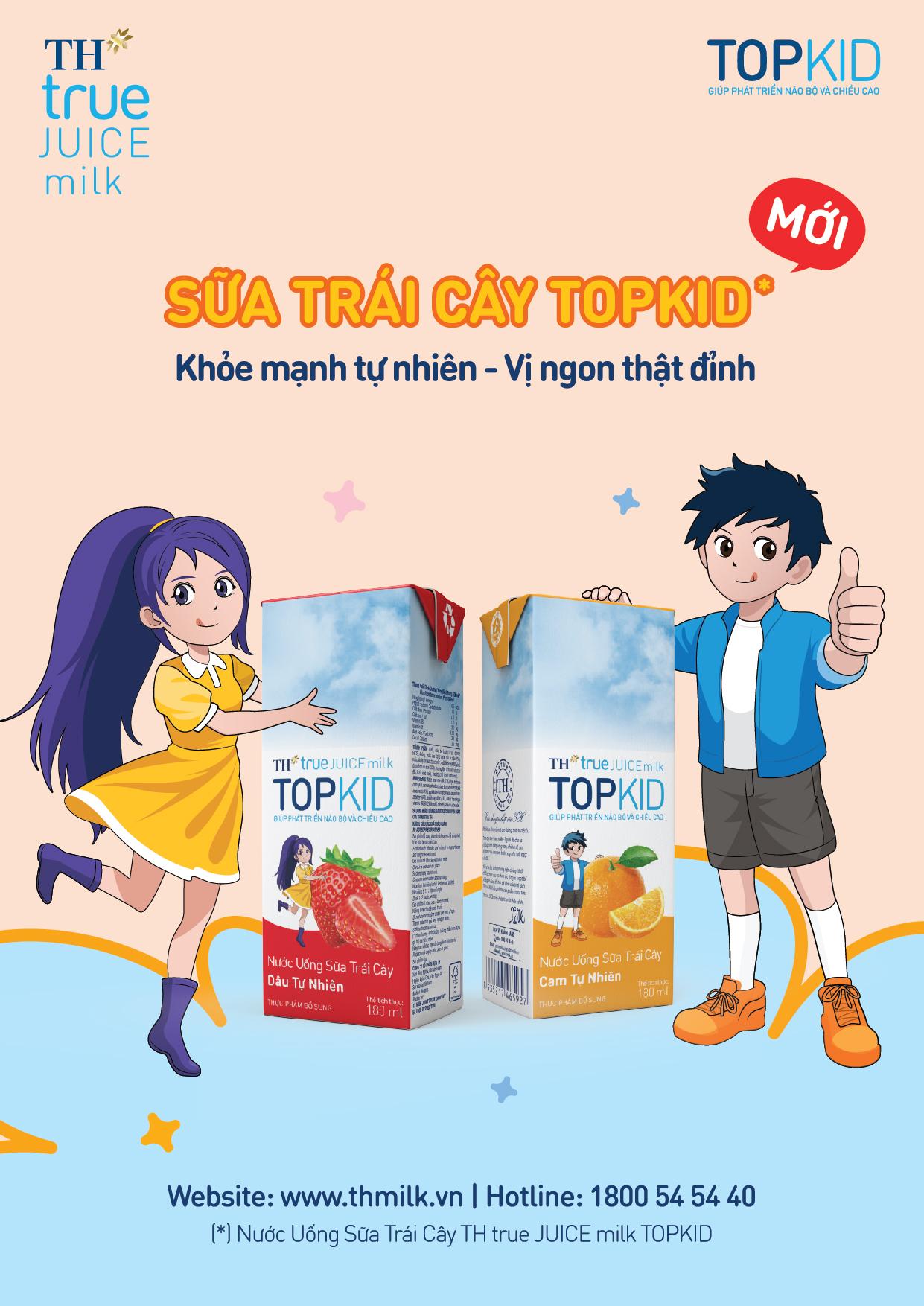 Khám phá thành phần dinh dưỡng trong nước uống sữa trái cây tự nhiên TH true JUICE milk TOPKID - Ảnh 1.