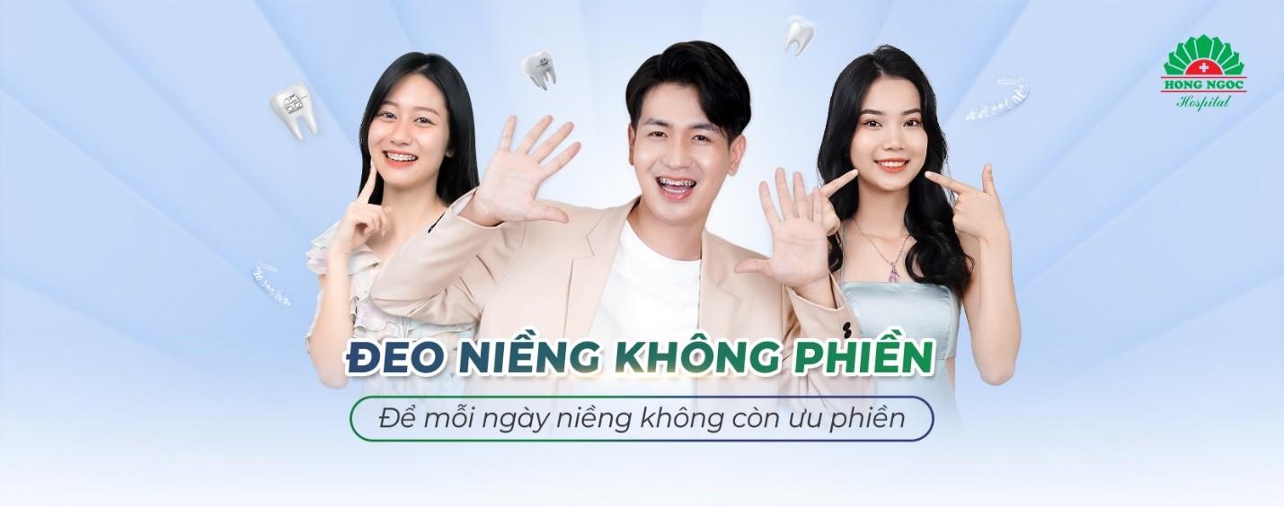 Răng Hàm Mặt Hồng Ngọc chính thức phát động chiến dịch “Đeo niềng không phiền” - Ảnh 2. Răng Hàm Mặt Hồng Ngọc chính thức phát động chiến dịch “Đeo niềng không phiền” - Ảnh 2.