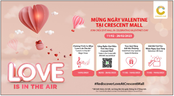 Cùng nửa kia "Giải mã trái tim" tại Crescent Mall trong ngày Lễ tình nhân này! - Ảnh 1. Cùng nửa kia "Giải mã trái tim" tại Crescent Mall trong ngày Lễ tình nhân này! - Ảnh 1.