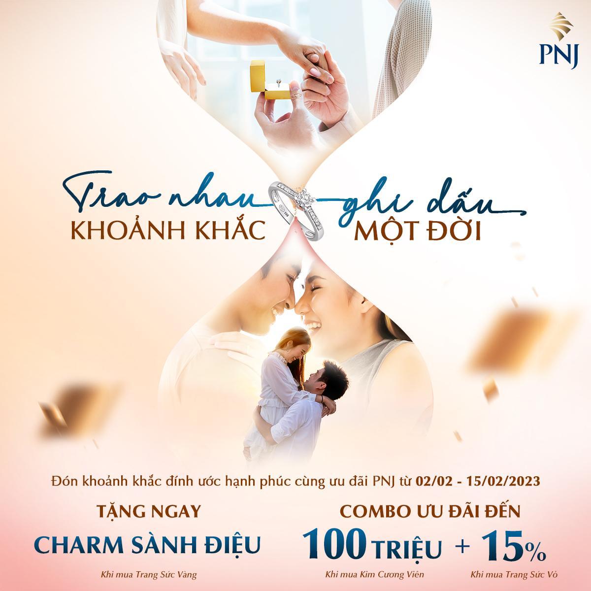 Valentine 2023: PNJ tặng 1000 cặp đôi vòng Charm sành điệu - Ảnh 1. Valentine 2023: PNJ tặng 1000 cặp đôi vòng Charm sành điệu - Ảnh 1.