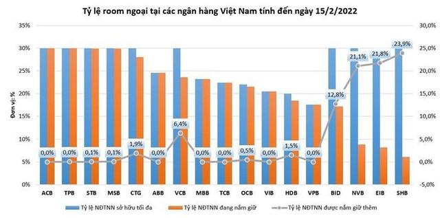 Room ngoại tại ngân hàng Việt: Nơi cạn kiện, chỗ còn nguyên - Ảnh 1.