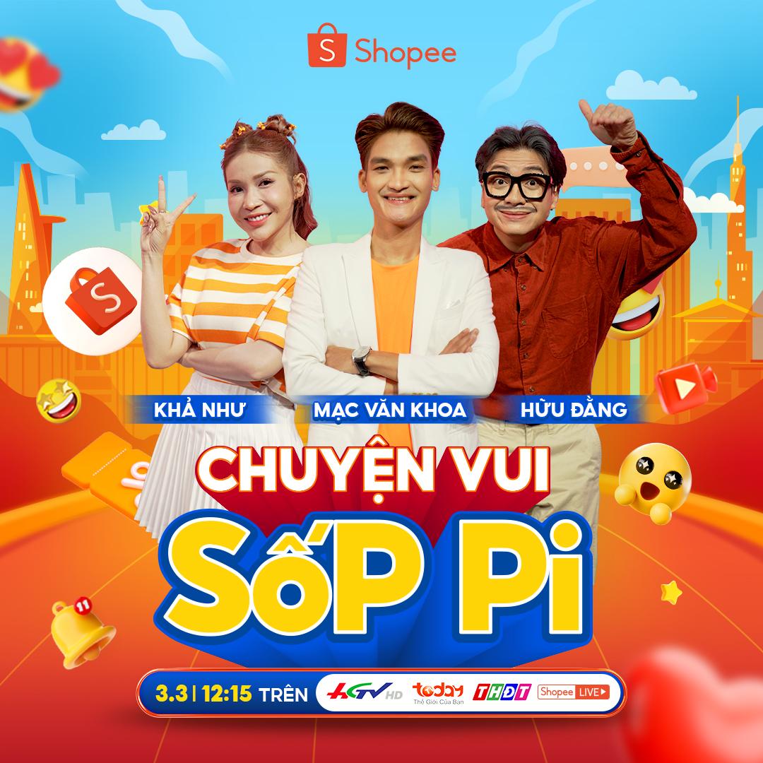 Shopee hé lộ show giải trí mới vào 3.3, tung iPhone 14 giảm 50% và mã giảm giá khủng 3 triệu đồng - Ảnh 1. Shopee hé lộ show giải trí mới vào 3.3, tung iPhone 14 giảm 50% và mã giảm giá khủng 3 triệu đồng - Ảnh 1.