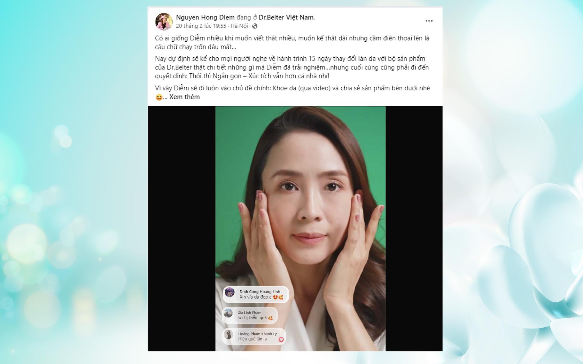 Diễn viên Hồng Diễm đẹp rạng ngời sau 15 ngày phục hồi làn da - Ảnh 2. Diễn viên Hồng Diễm đẹp rạng ngời sau 15 ngày phục hồi làn da - Ảnh 2.