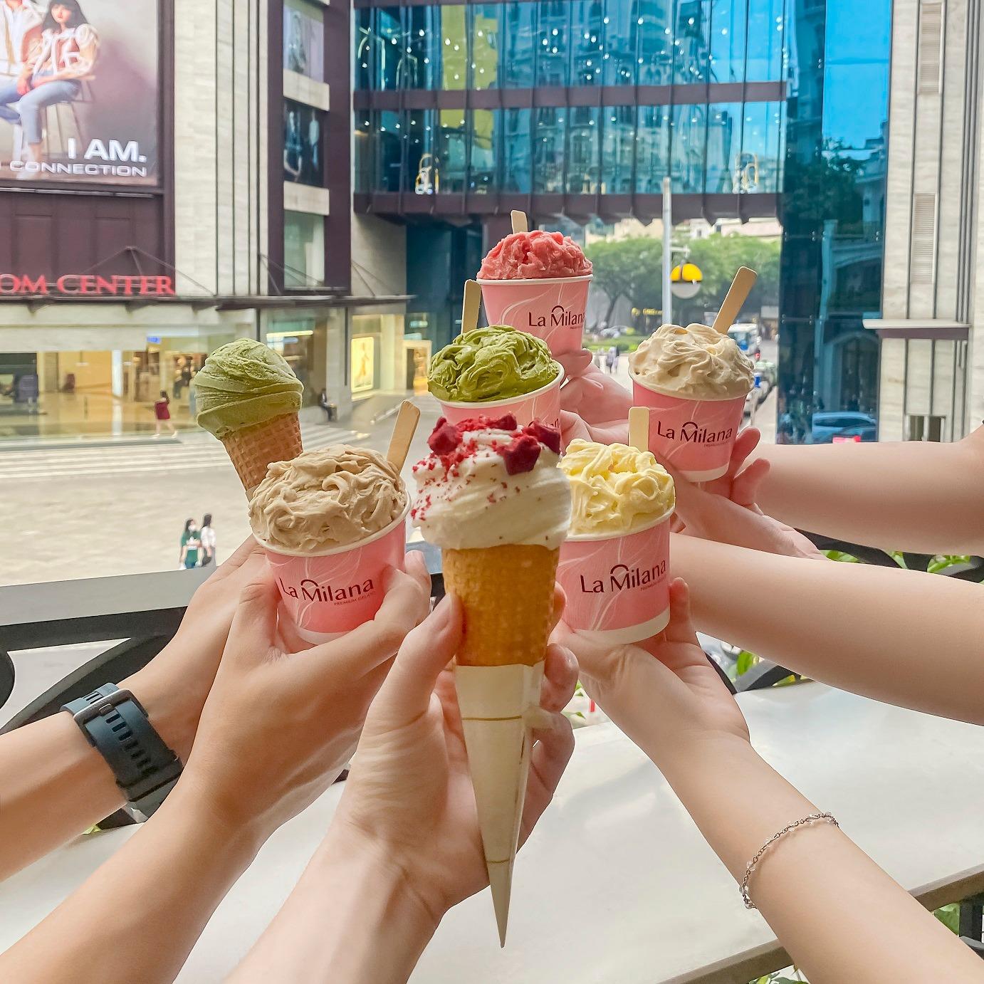 Milana Gelato kem ngon nức lòng người hâm mộ - Ảnh 7. Milana Gelato kem ngon nức lòng người hâm mộ - Ảnh 7.