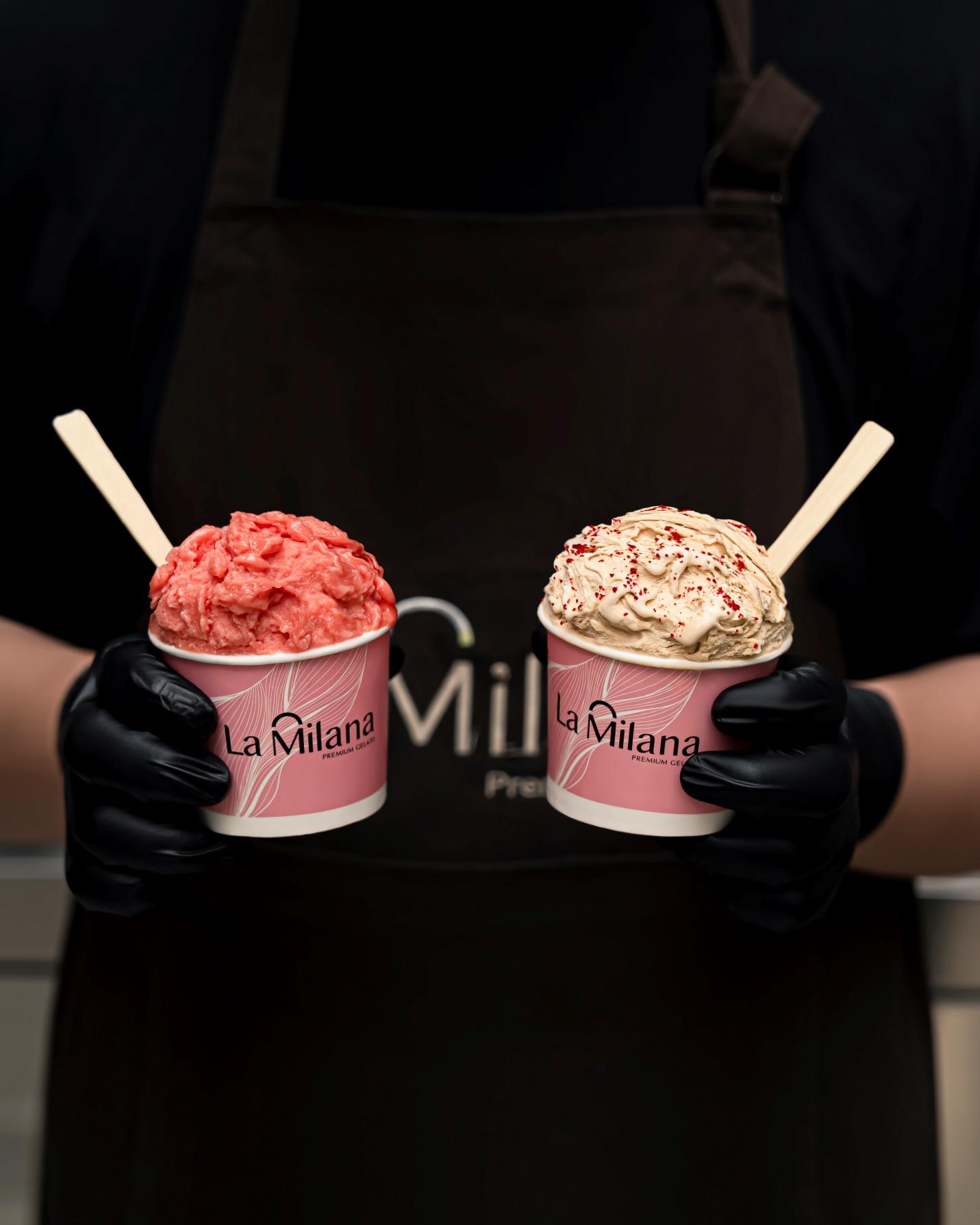 Milana Gelato kem ngon nức lòng người hâm mộ - Ảnh 3. Milana Gelato kem ngon nức lòng người hâm mộ - Ảnh 3.