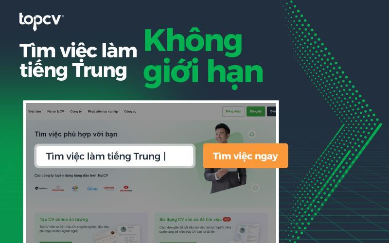 TopCV chia sẻ 5 cơ hội việc làm dành cho người giỏi tiếng Trung - Ảnh 4. TopCV chia sẻ 5 cơ hội việc làm dành cho người giỏi tiếng Trung - Ảnh 4.