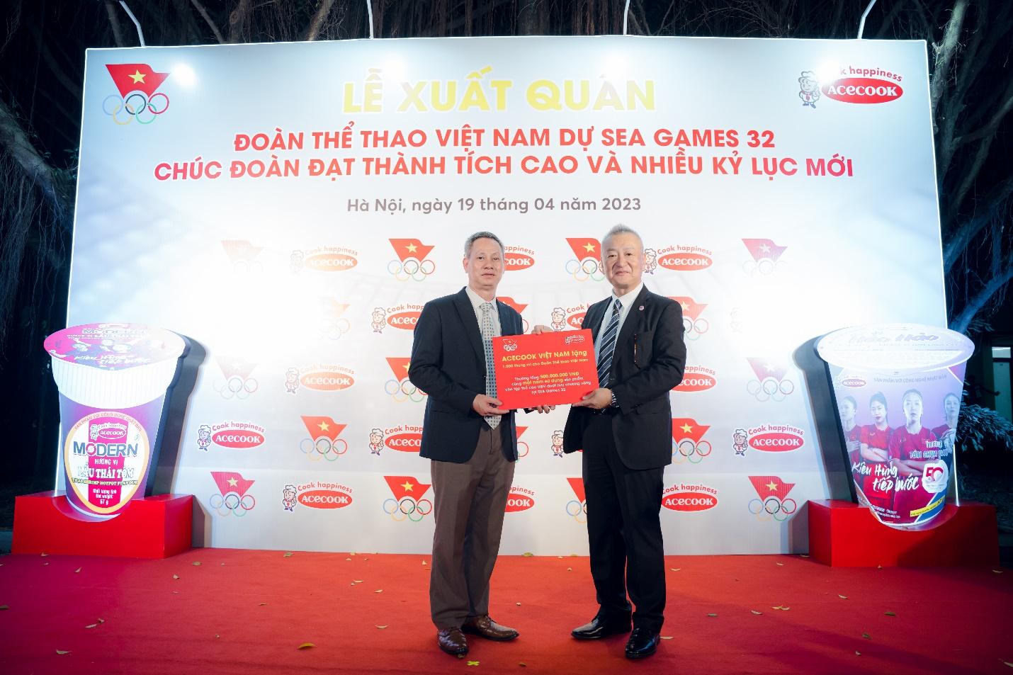 ACECOOK Việt Nam đồng hành cùng Đoàn thể thao Việt Nam dự SEA GAMES 32 - Ảnh 2.