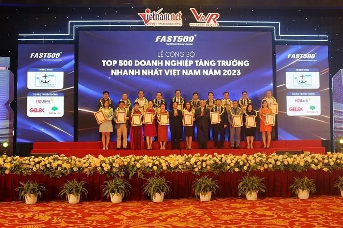 CADI-SUN trong Top 50 doanh nghiệp tăng trưởng nhanh nhất Việt Nam năm 2023