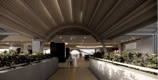 Diện mạo 9 cầu bộ hành kết nối với các ga trên cao của tuyến metro số 1 TPHCM - Ảnh 15.